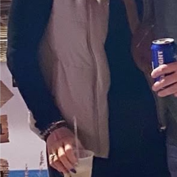 Savvi Gray/taupe Puffer Vest - Picture 5 of 5